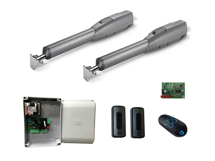 ATS50DGM RC combo KIT - Комплект автоматики для двухстворчатых распашных ворот (блок ZL65, радиоуправление, фотоэлементы) 