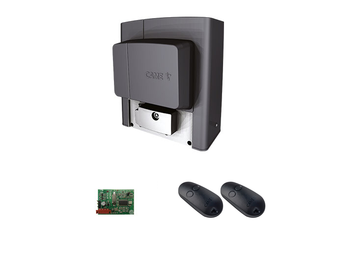 BKS18AGS combo KIT - Комплект автоматики для откатных ворот на основе привода BKS18AGS (встроенный блок управления ZBKN, радиоуправление с фиксированным кодом) 