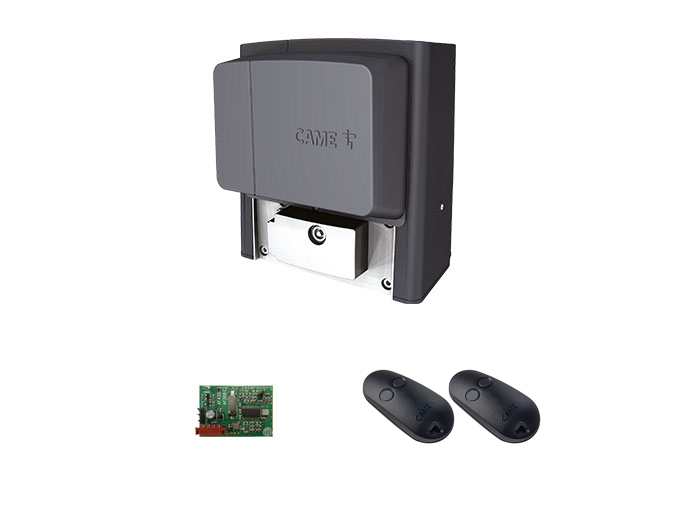 BX708AGS combo KIT - Комплект автоматики для откатных ворот на основе привода BX708 (встроенный блок управления ZBX7N, радиоуправление с фиксированным кодом) 