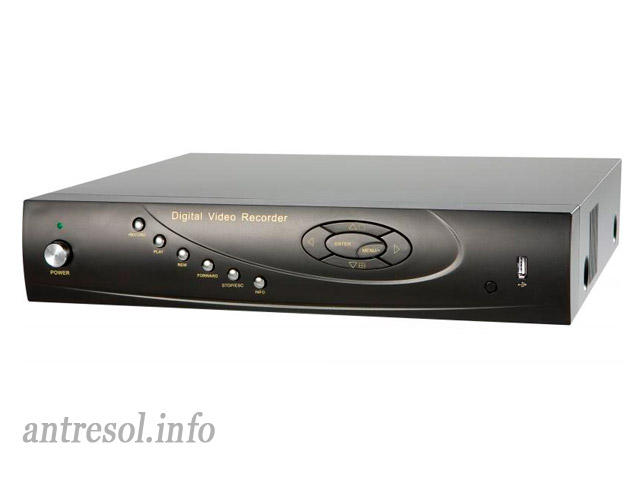 DVR-2504LEF 4-x кан. в/регистратор, H 264, 100 к/с в 960H, 4 аудио, сеть, mouse, VGA, HDMI 