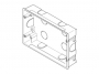 XTS 7SIC - Монтажная коробка для гипсокартона для абонентского устройства XTS 7 и XTS 7IP для встроенной установки (840XC-0100)